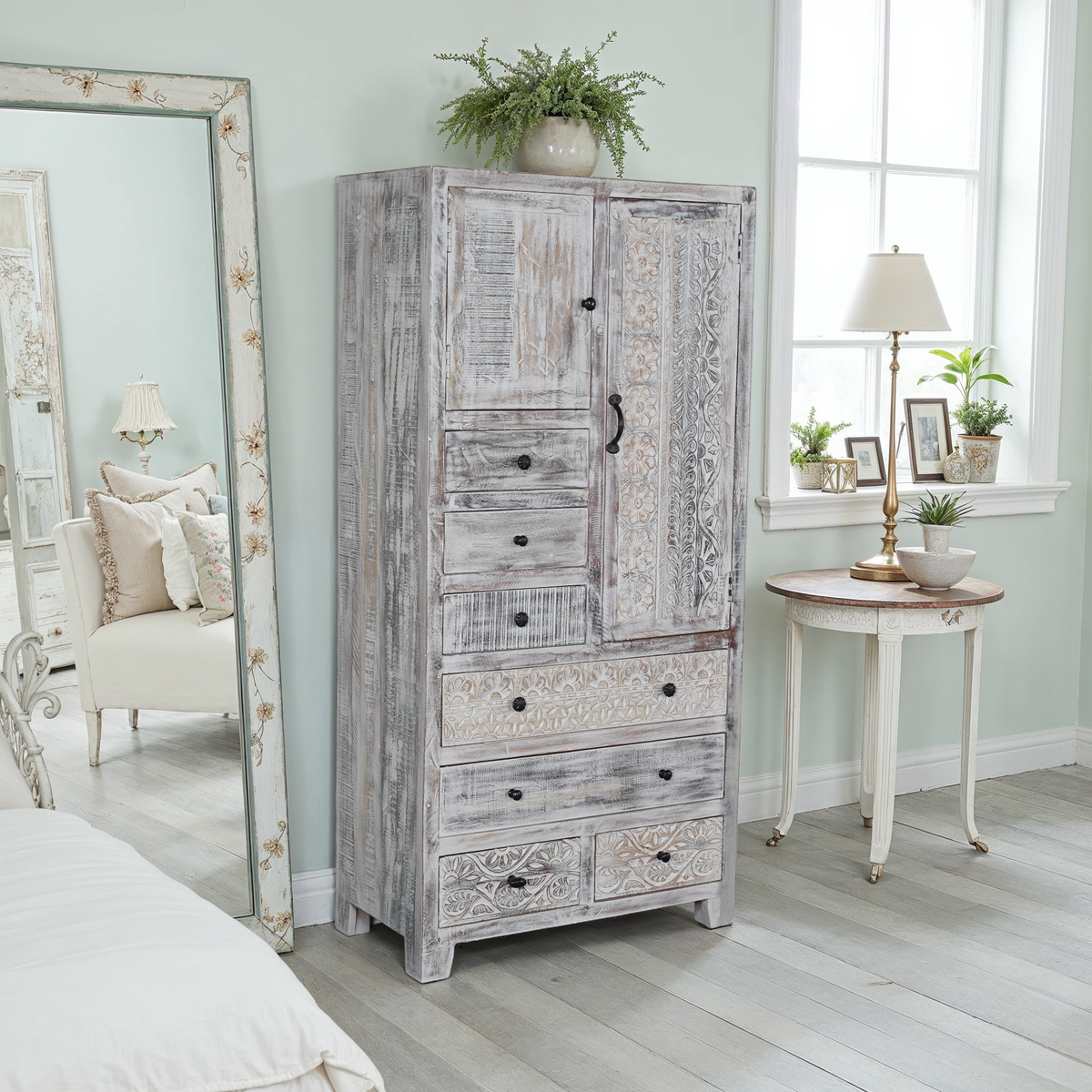 Armoire With Drawers - &quot;WINTER&quot;