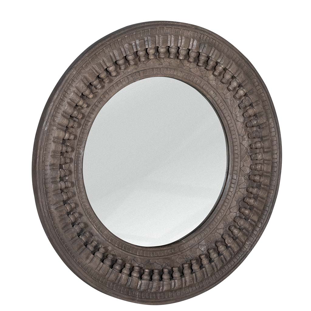 Luminous Circles: The round shape mirror