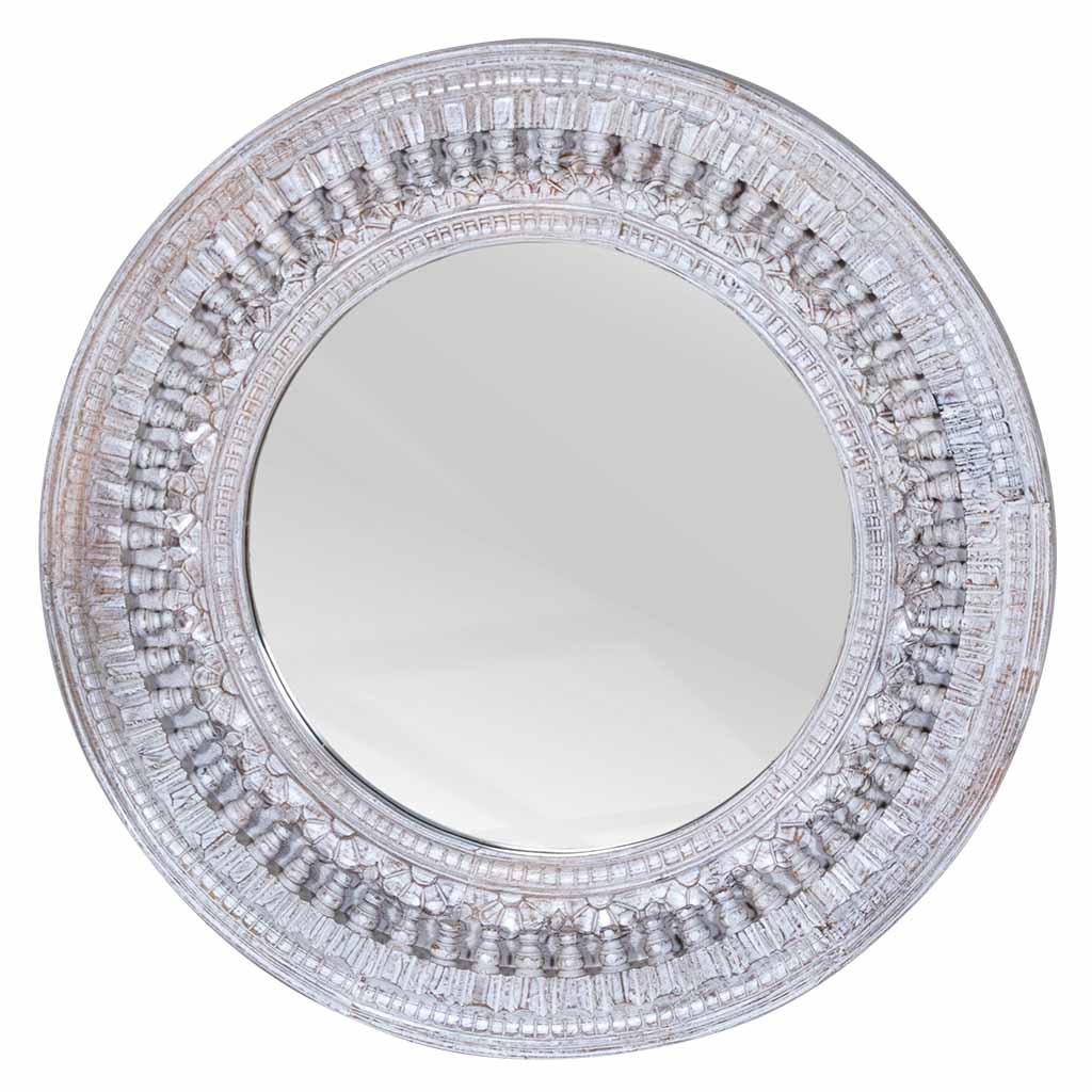 Luminous Circles: The round shape mirror