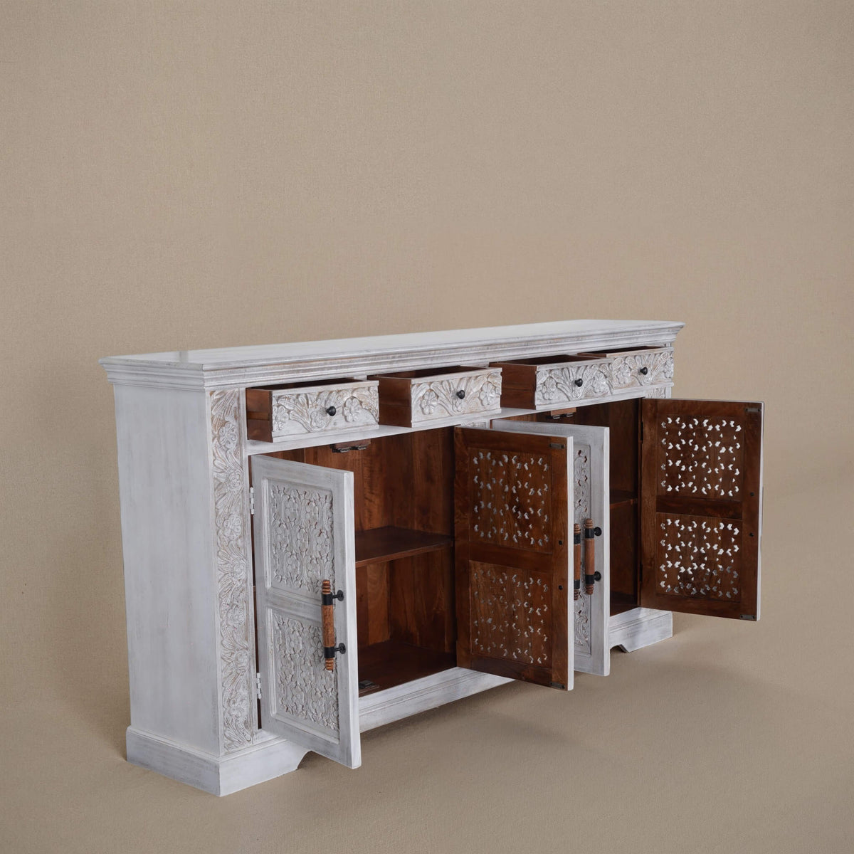 Maadze 80" Wide Sideboard "Aquarious"