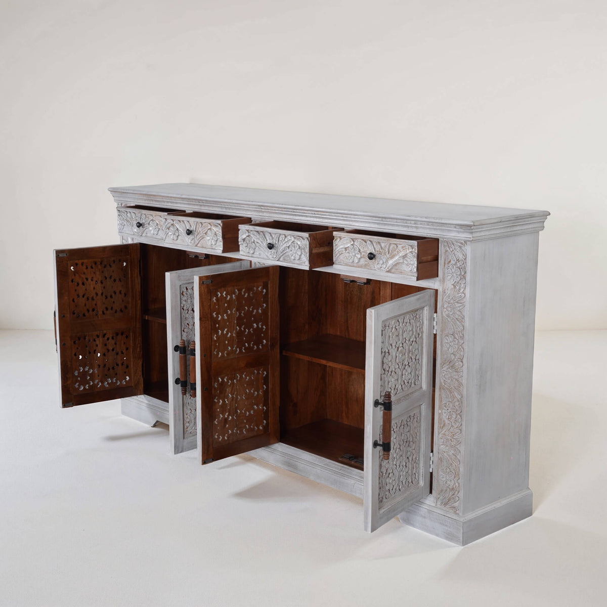Maadze 80" Wide Sideboard "Aquarious"