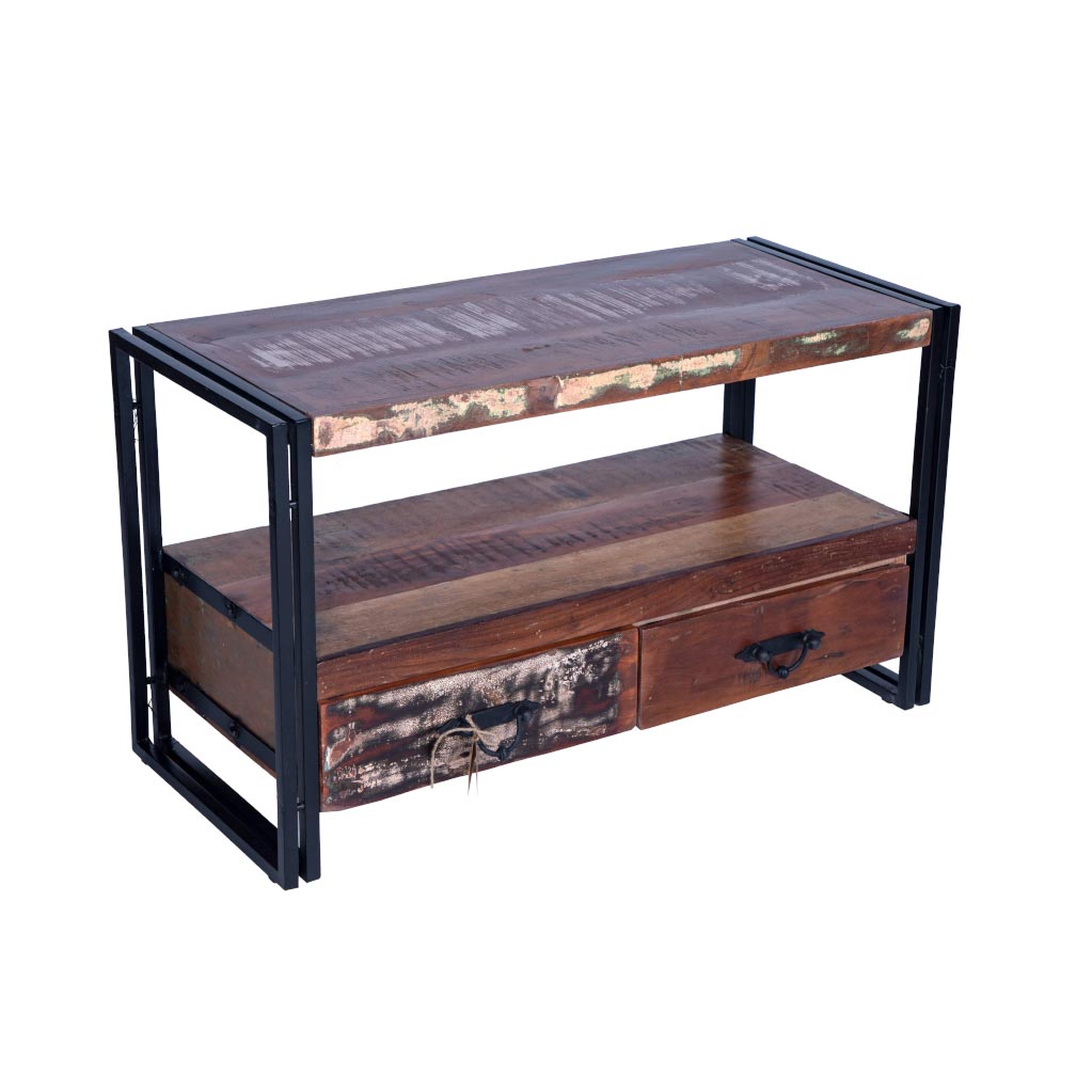 Maadze Rustic Industrial TV stand - Maadze