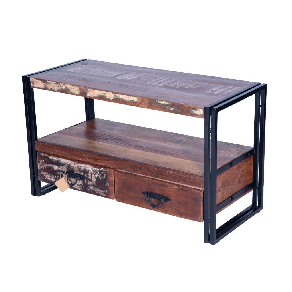 Maadze Rustic Industrial TV stand - Maadze