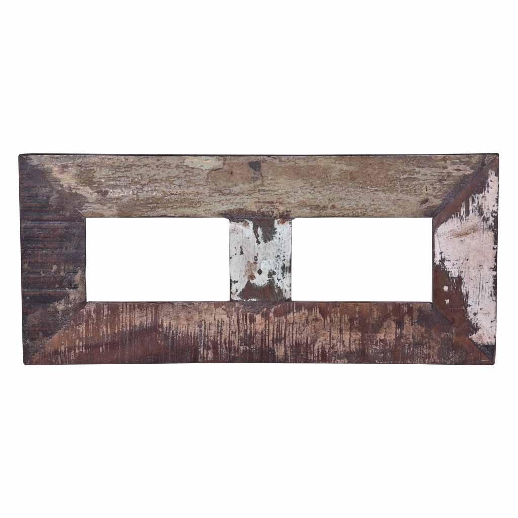 Maadze Rustic Wooden 2-Picture Photo Frame - Maadze