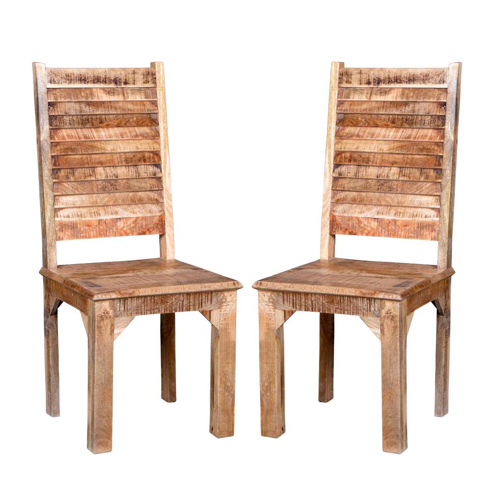 Maadze Set of 2 Rustic Chair - Maadze