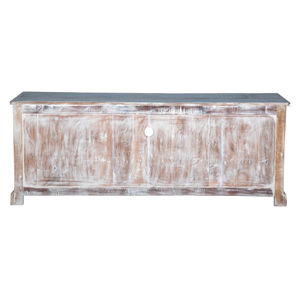 Maadze Rustic Distressed Media console - Maadze