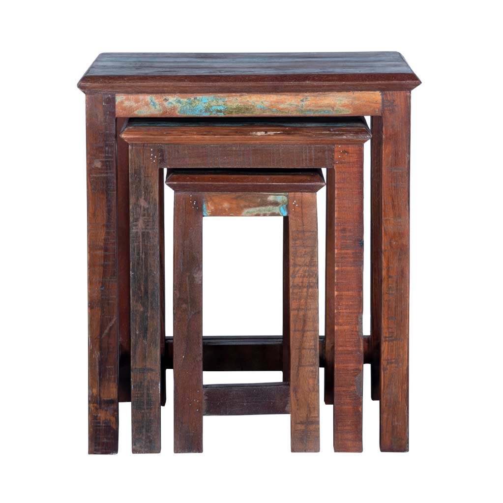 Reclaimed Nesting Tables - Maadze