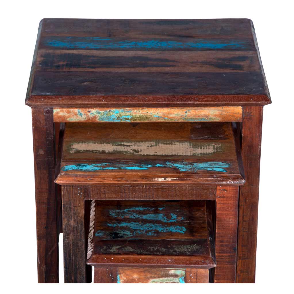 Reclaimed Nesting Tables - Maadze