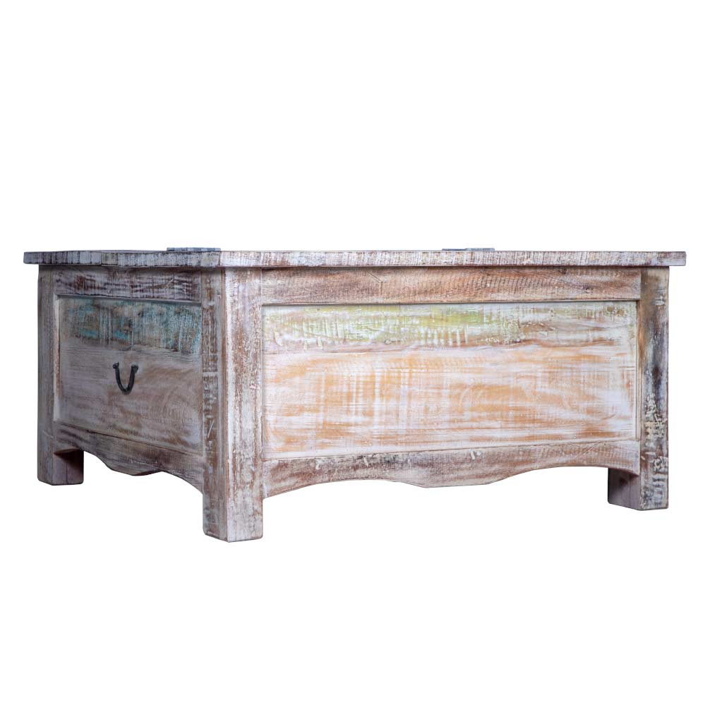 Maadze Rustic Trunk Coffee table with drawers