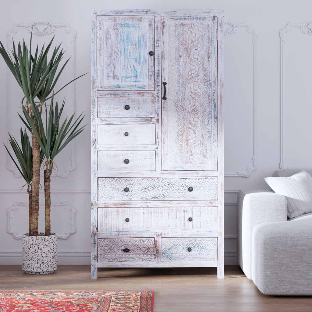 armoire with drawers