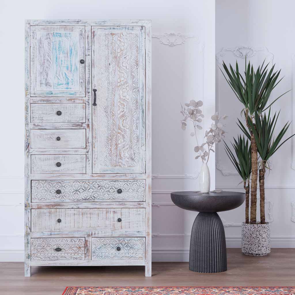 armoire with drawers