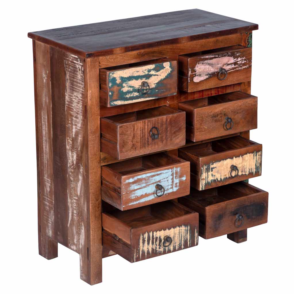 Maadze Rustic 8-Drawer Chest - Maadze