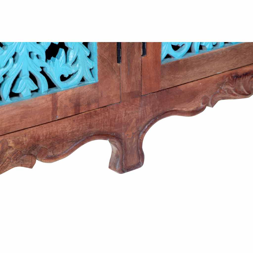 Maadze Blue Carved Sideboard Buffet “Odyssey” - Maadze