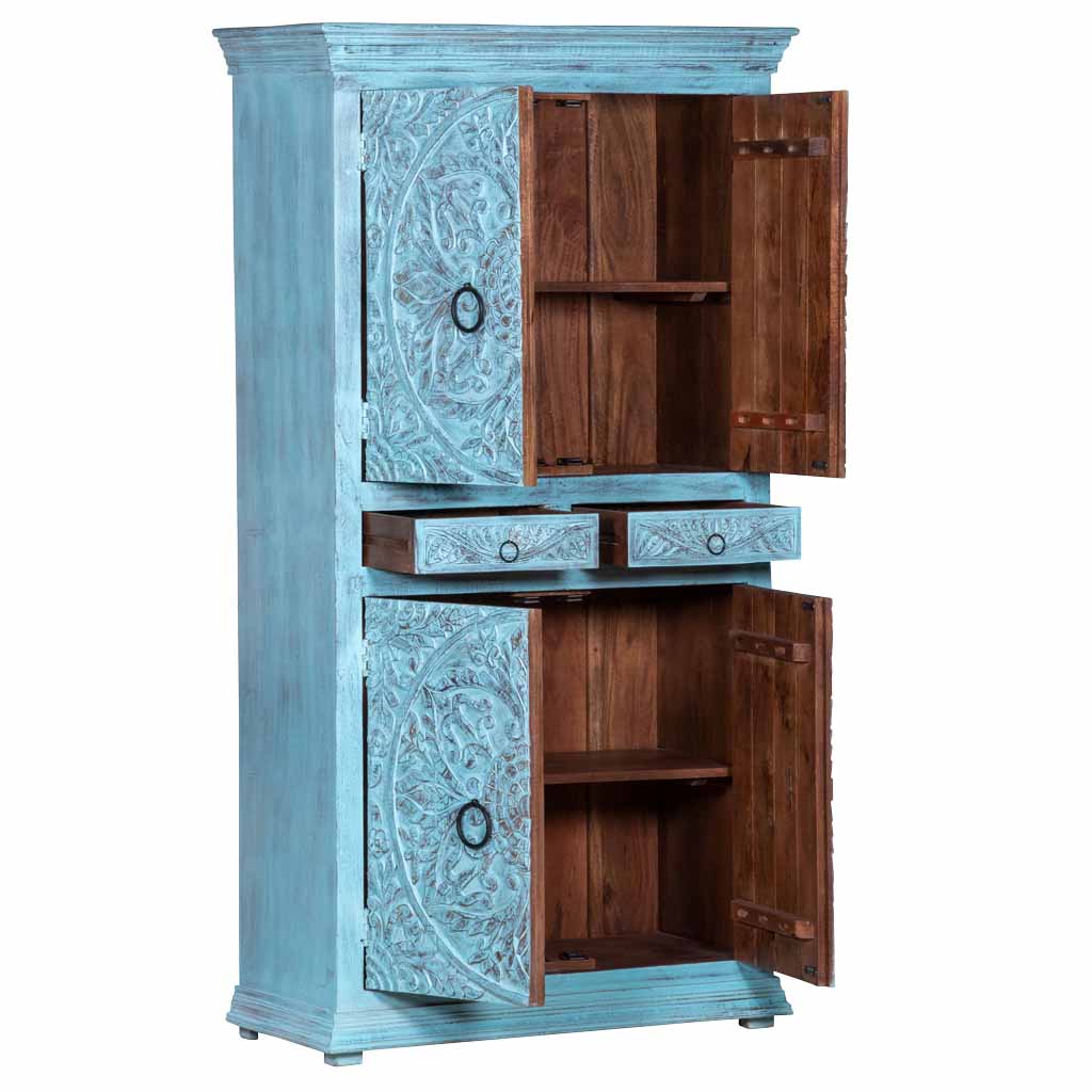 Crafted With Love: High Chest Armoire With Doors