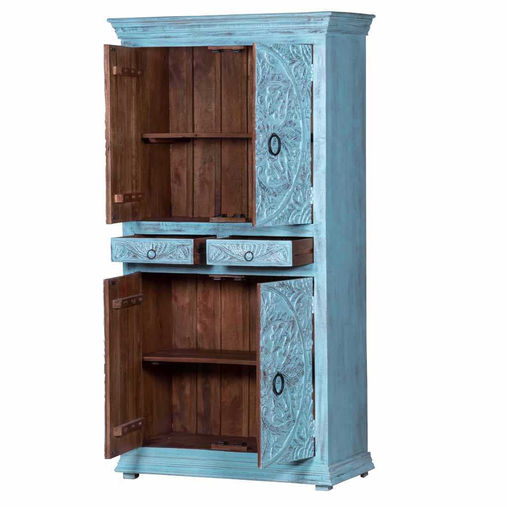 Crafted With Love: High Chest Armoire With Doors