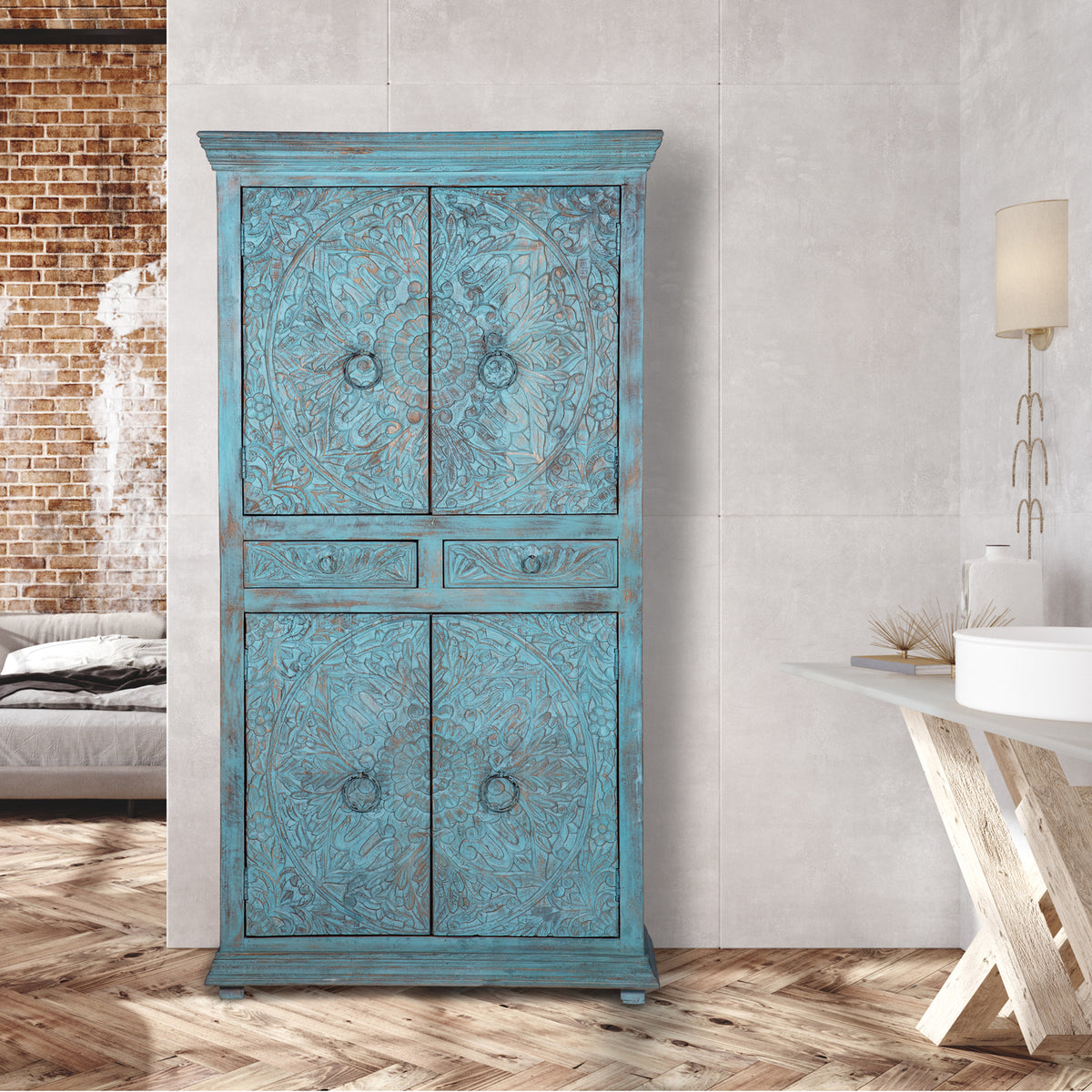 Crafted With Love: High Chest Armoire With Doors