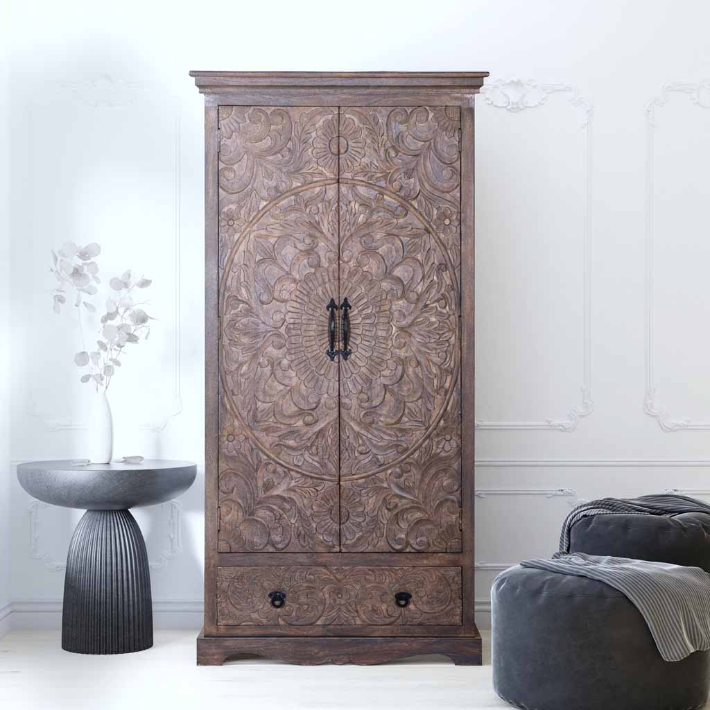 Maadze 2 Door Wardrobe Armoire