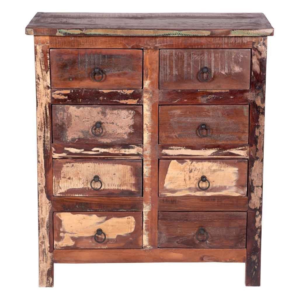 Maadze reclaimed wood 8-Drawer Dresser 