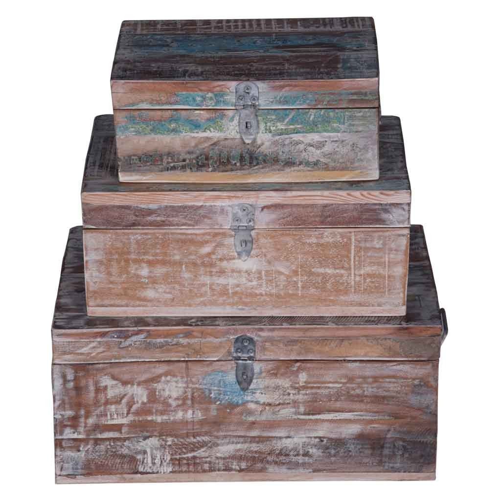 Maadze Wooden Jewelry Box Set of 3 - Maadze