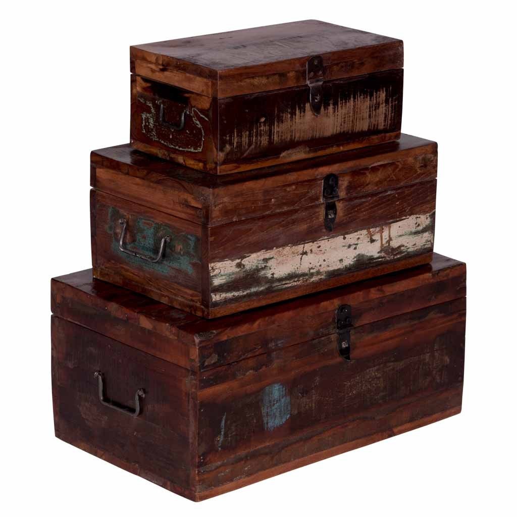Maadze Wooden Jewelry Box Set of 3 - Maadze