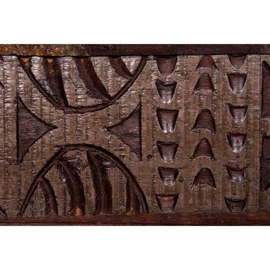 Maadze Reclaimed wood Dresser with Carved Panels &quot;Earth&quot; - Maadze