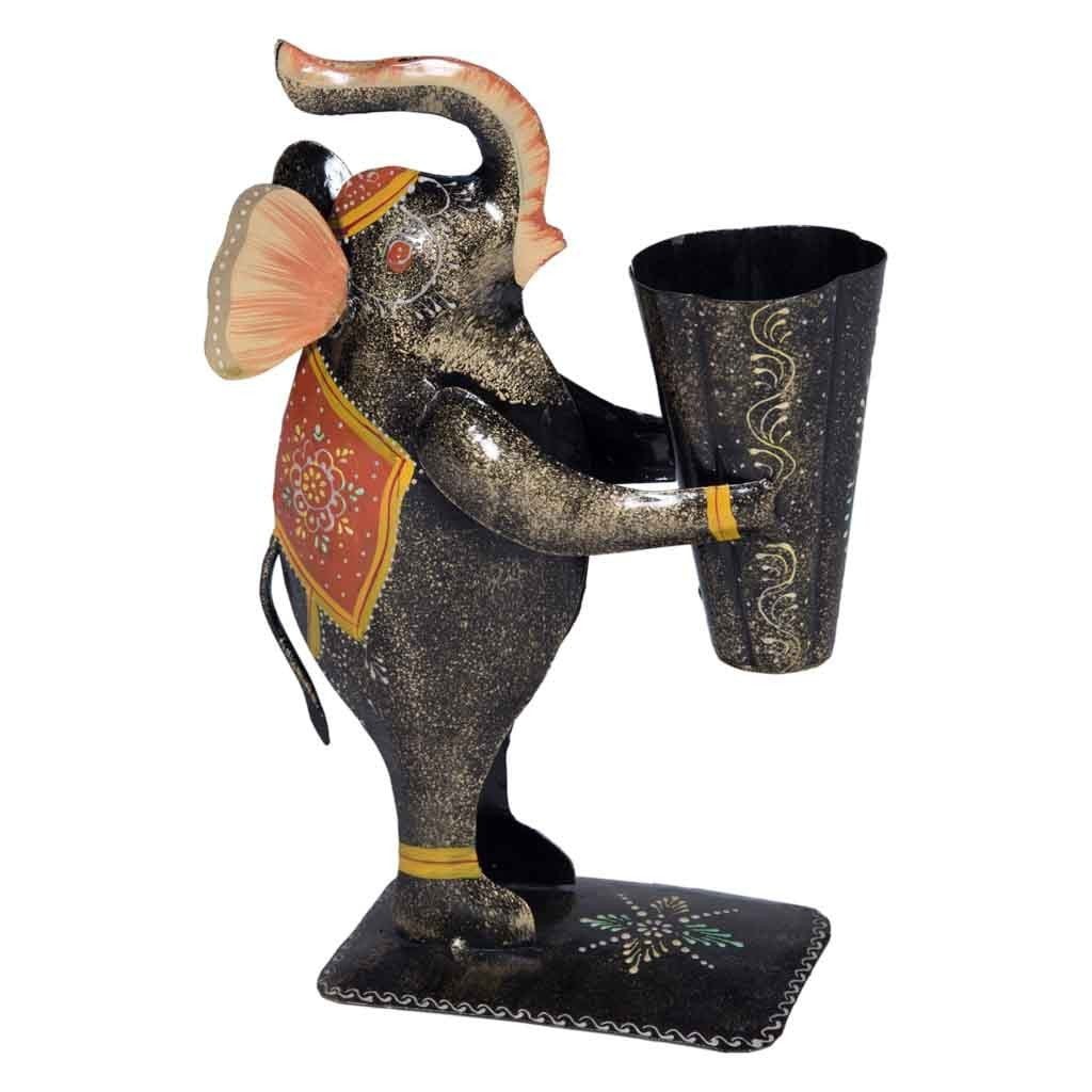 Handcrafted Elephant Pen Holder - Maadze