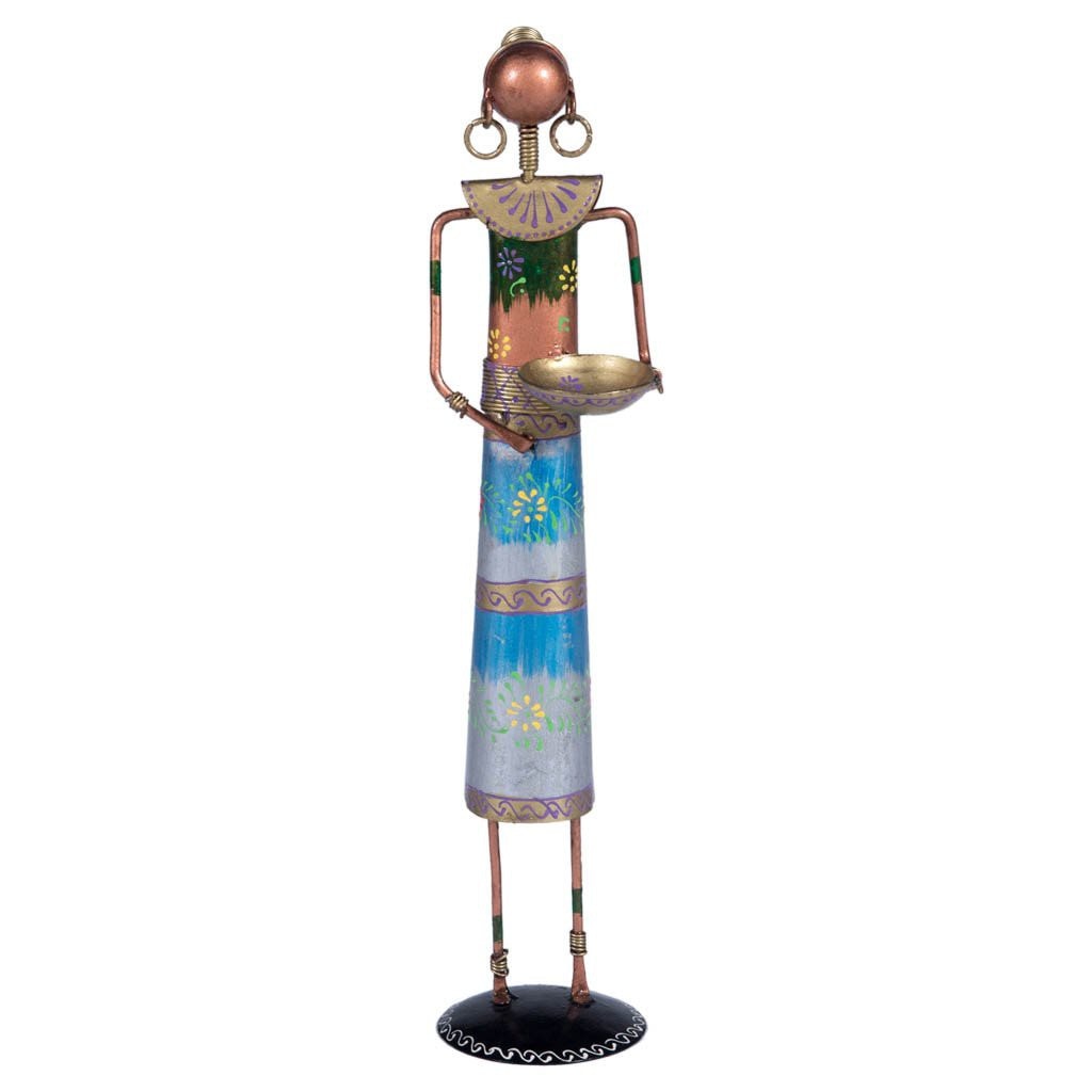 Maadze Decor Lady Blue Set of 4 - Maadze