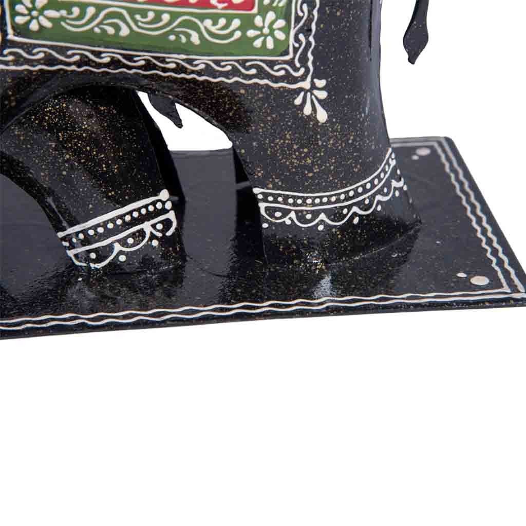 Mosaic Elephant Candle Stand - Maadze