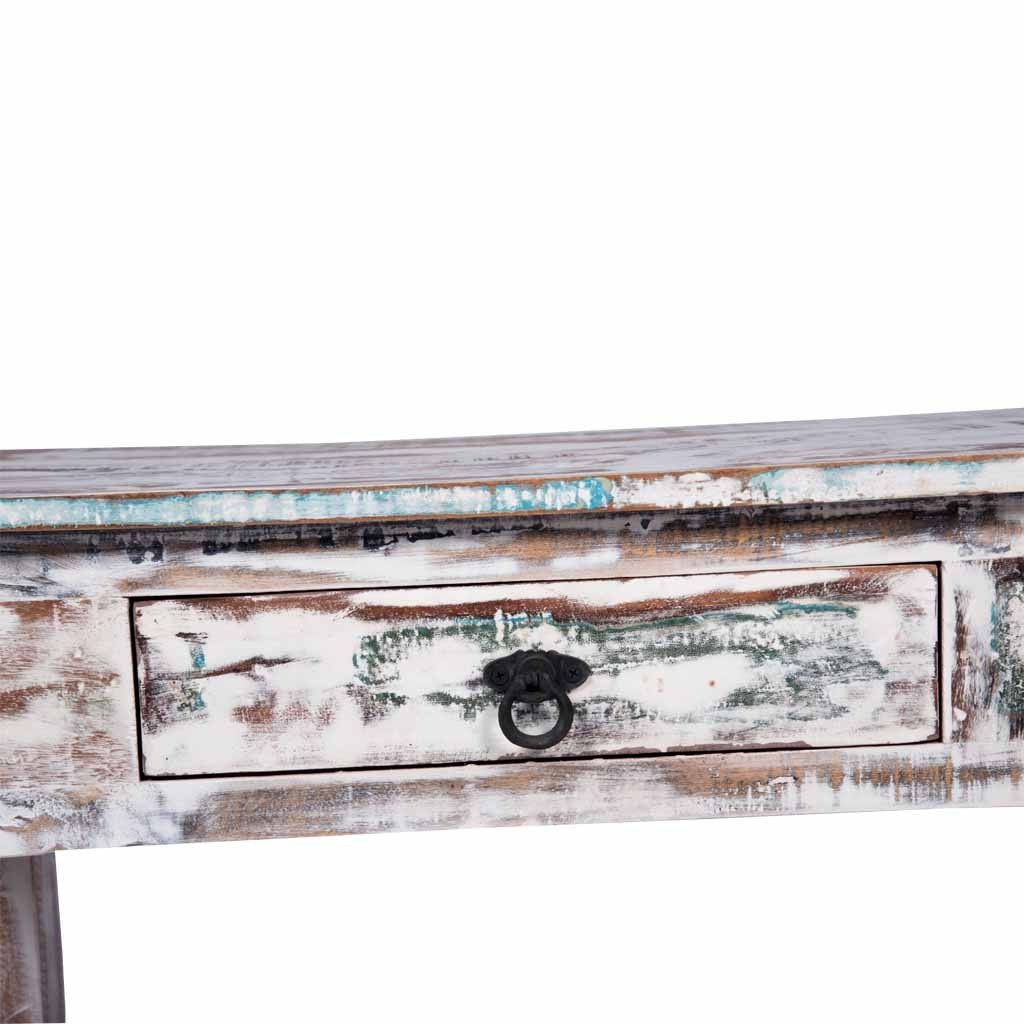 Maadze White Console Table with Drawers - Maadze