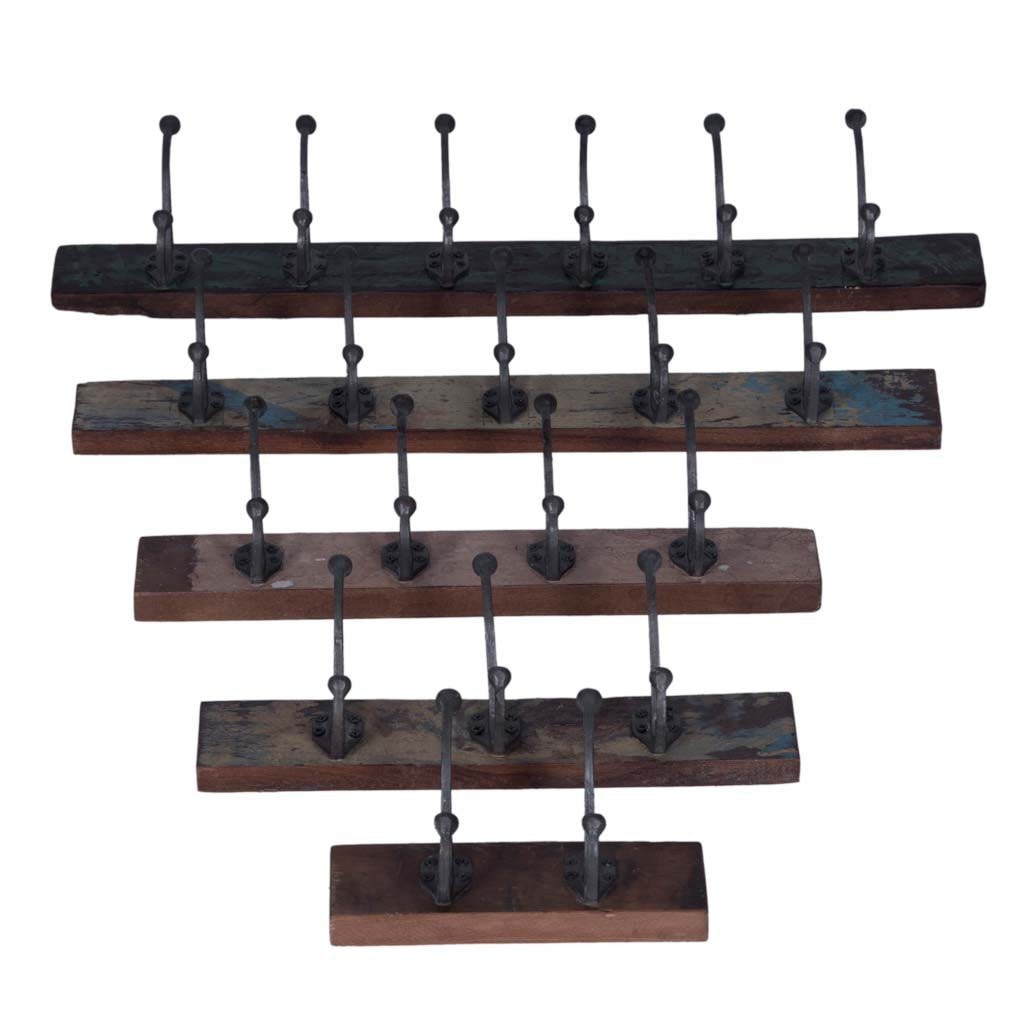Maadze Set of Reclaimed Wood Wall Hooks - Maadze