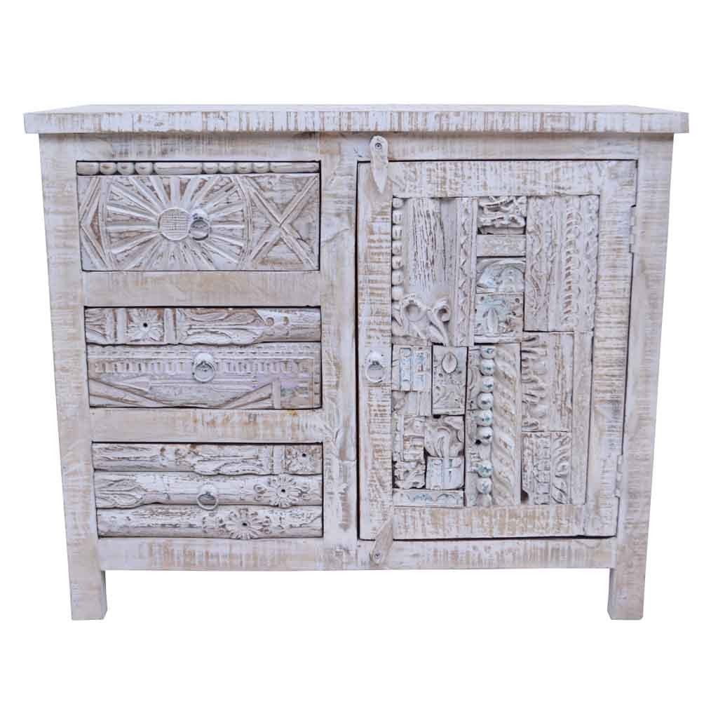 Maadze Reclaimed Cabinet "Snow" - Maadze