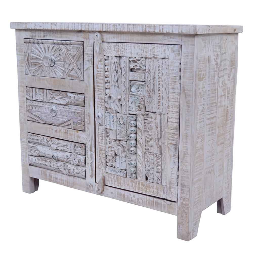 Maadze Reclaimed Cabinet &quot;Snow&quot; - Maadze