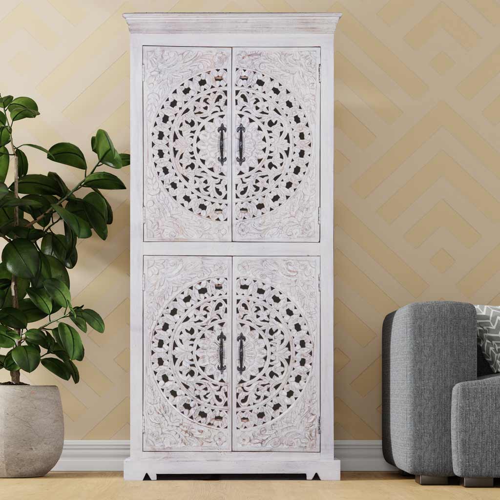 elegant looking wardrobe