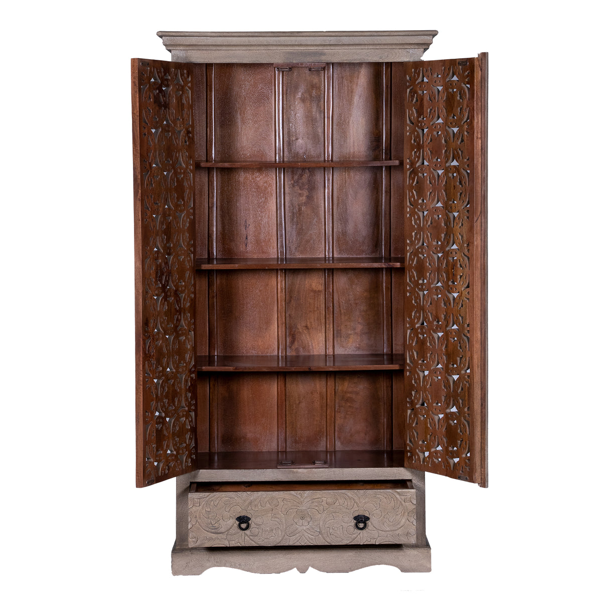 solid wooden armoire - maadze