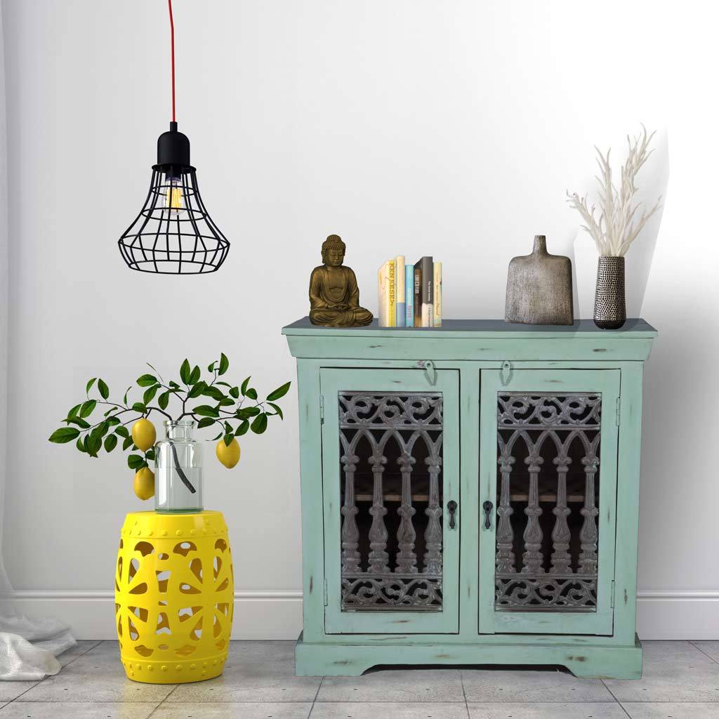 Maadze Mint Green Buffet Cabinet - Maadze